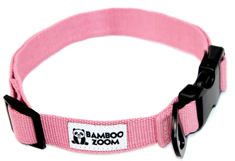 Bamboo Groom Bamboo Collars hundehalsbånd Medium Sort