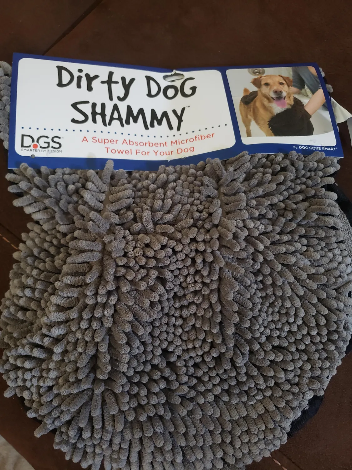 Dog Gone Smart Dirty Dog shammy håndklæde ekstra sugende