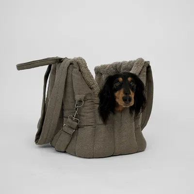 Staey Ella Carrier Bag hundetaske taupe til 9 kg
