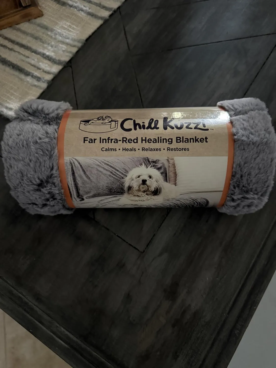 Dog Gone Smart Chill Kuzzi hundetæppe beroligende blødt