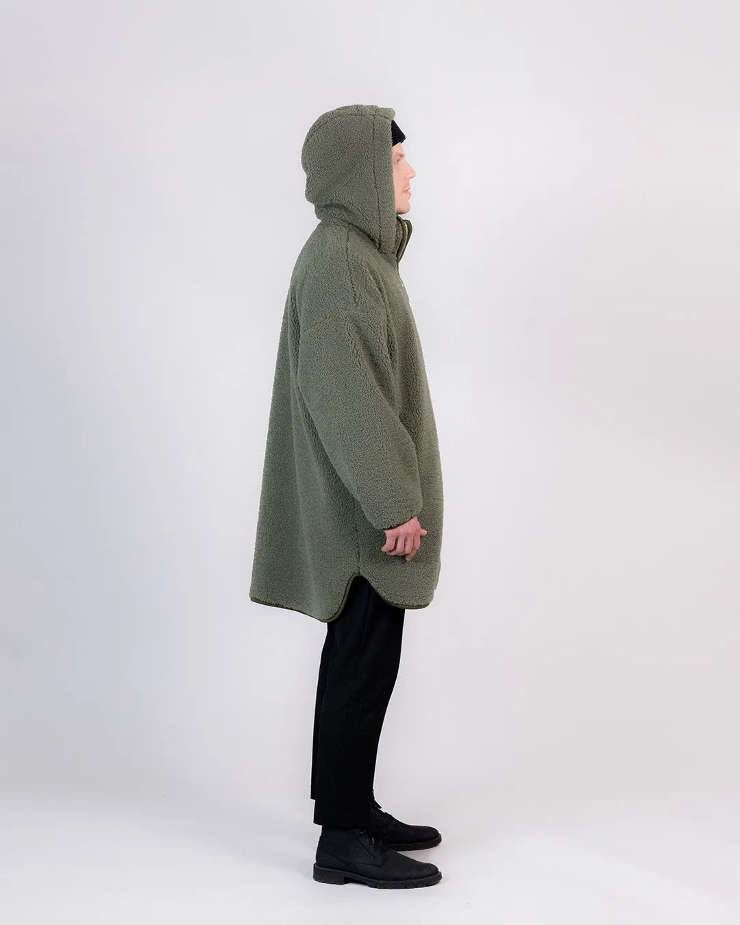 Paikka Sumu sherpajakke til mennesker Olivengrøn varm