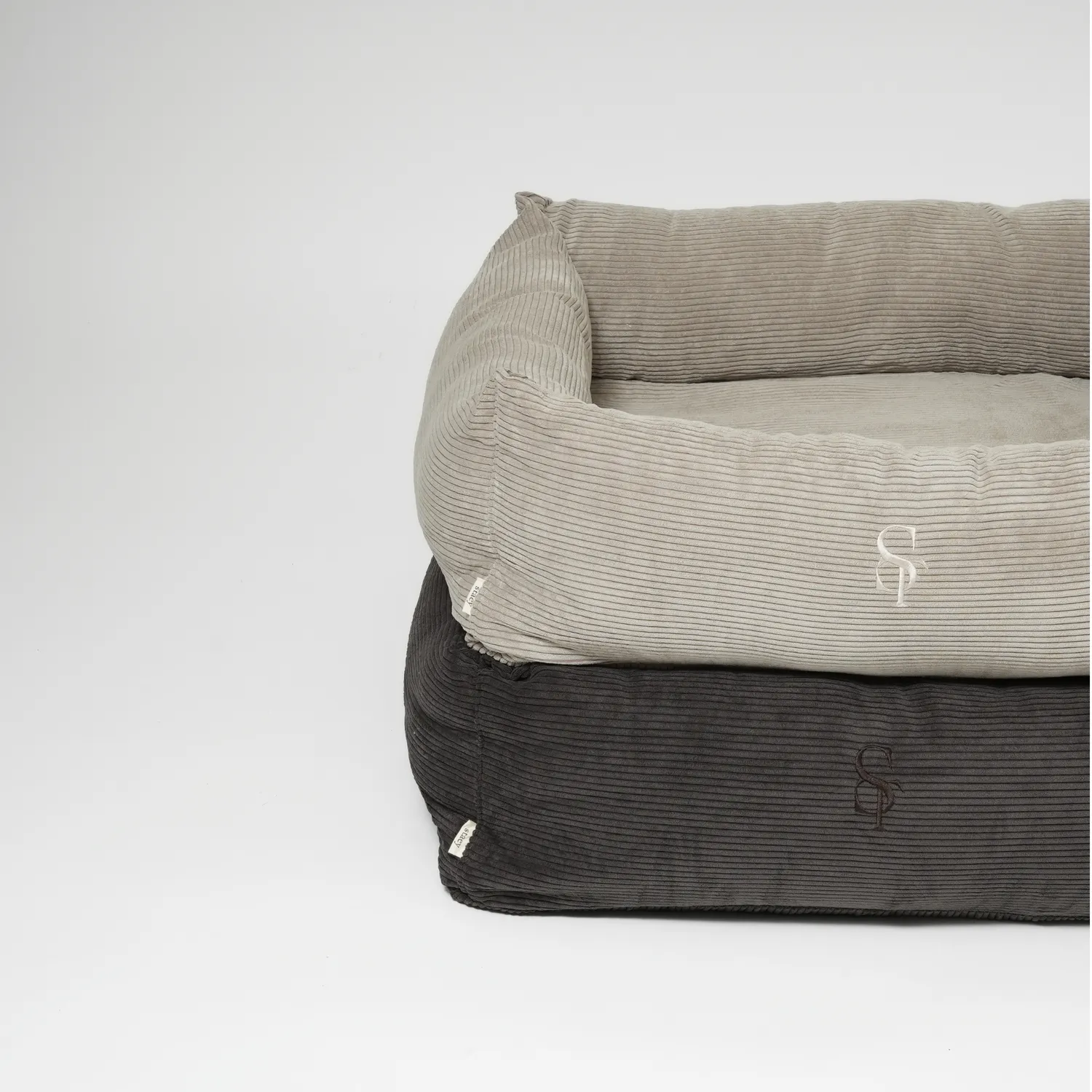 Staey Vera hundeseng Dune Corduroy memory foam