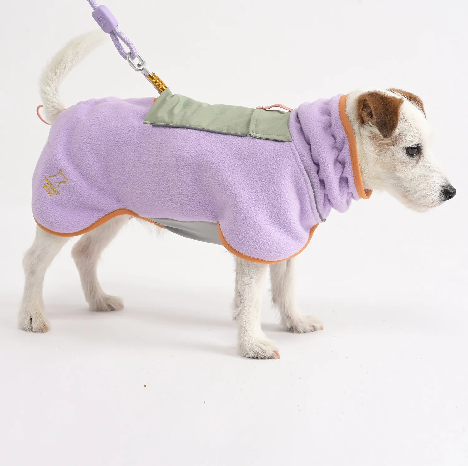 Woolly Wolf Alpha 360 hundetrøje lavender mix
