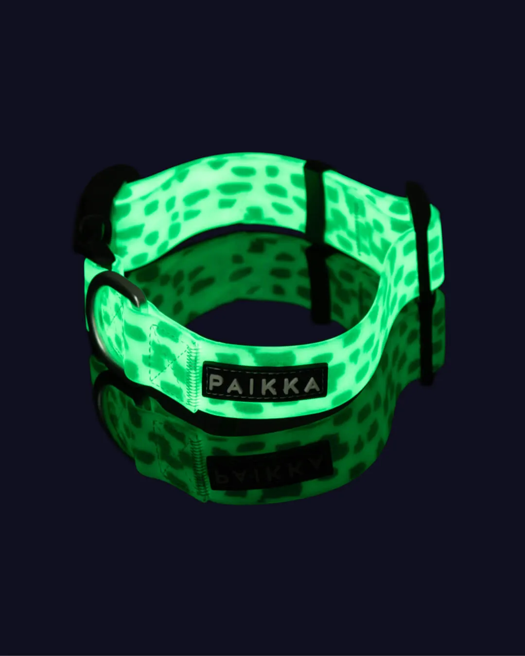 Paikka Glow 2.0 halsbånd neon selvlysende