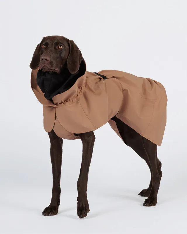 Paikka Visibility Raincoat regnjakke taupe vandtæt
