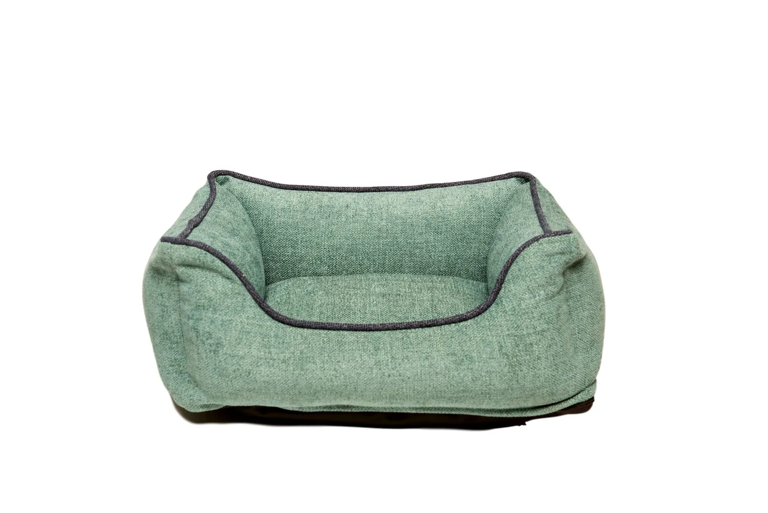 Dog Gone Smart Chenille Lounger hundeseng med høj kant og Repelz-It