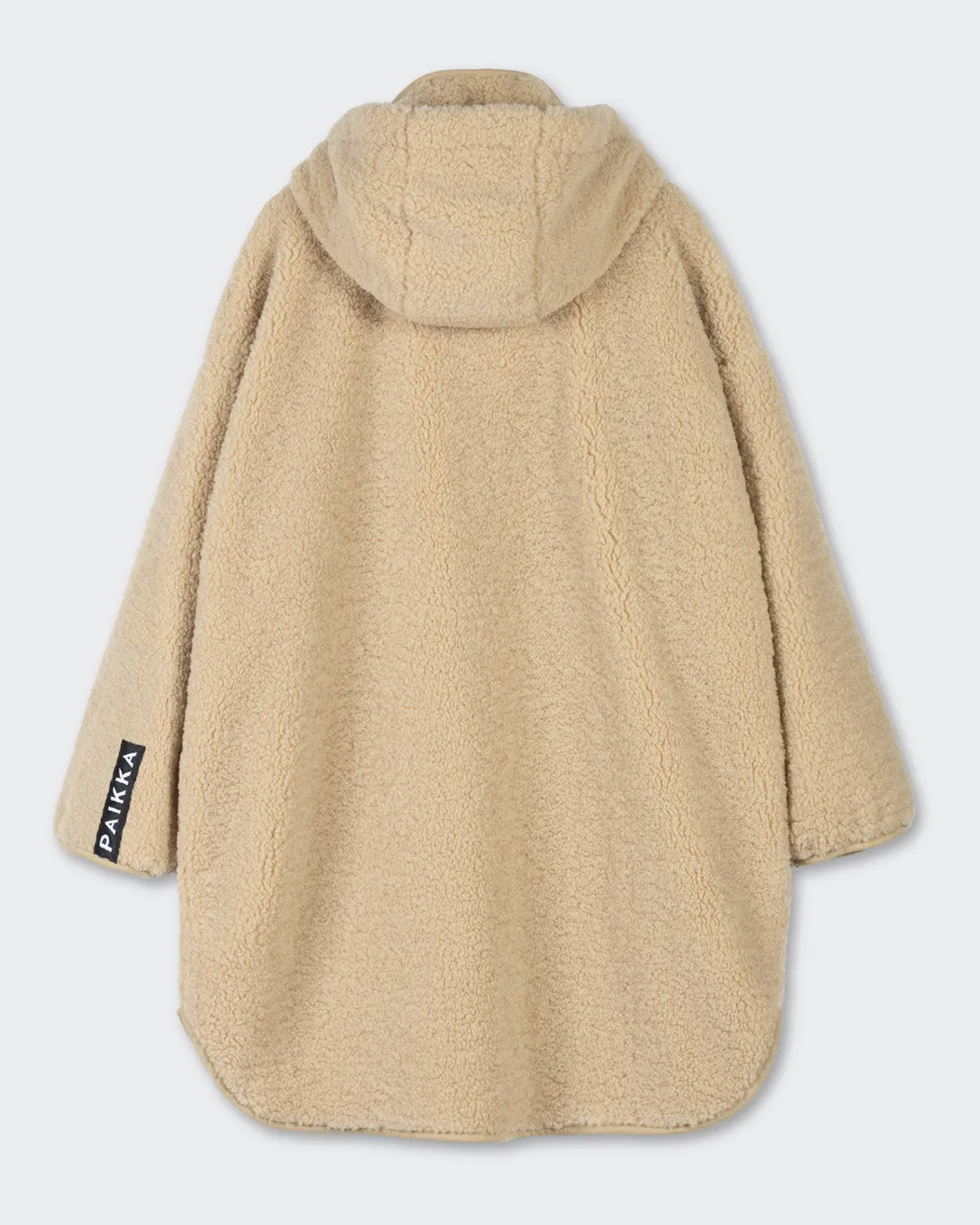 Paikka SUMU Sherpa jakke Taupe Seawool