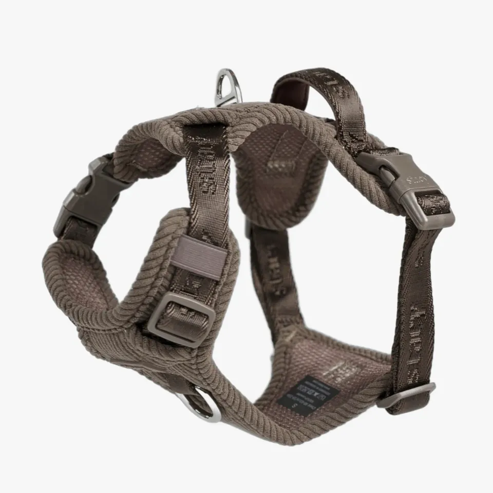 Staey Elma hundesele Dark Oak justerbar