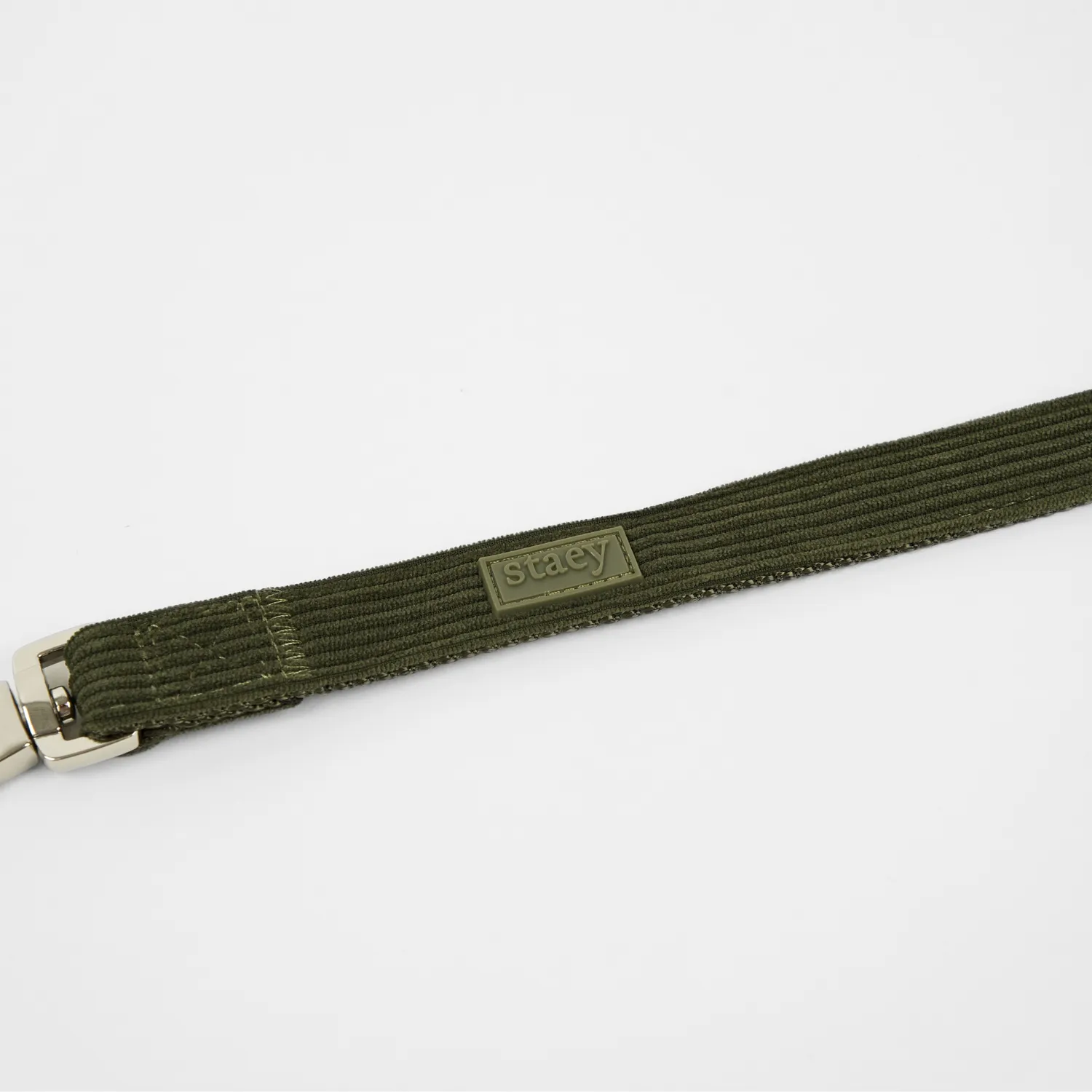 Staey Elma hundesnor Moss Green 152 cm med lås