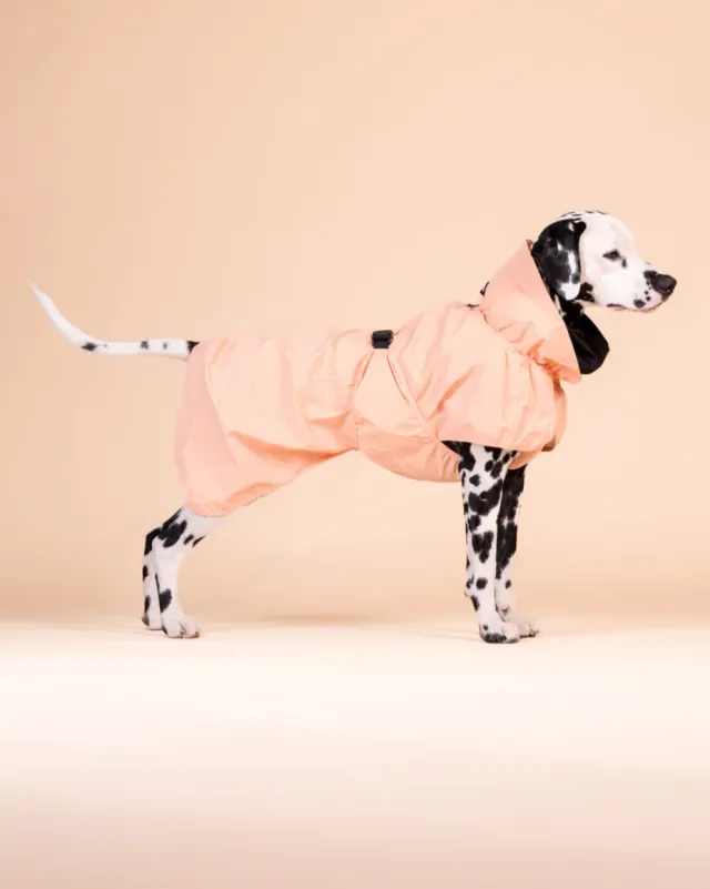 Paikka Reflective Shell Jacket regnjakke Peach reflekterende