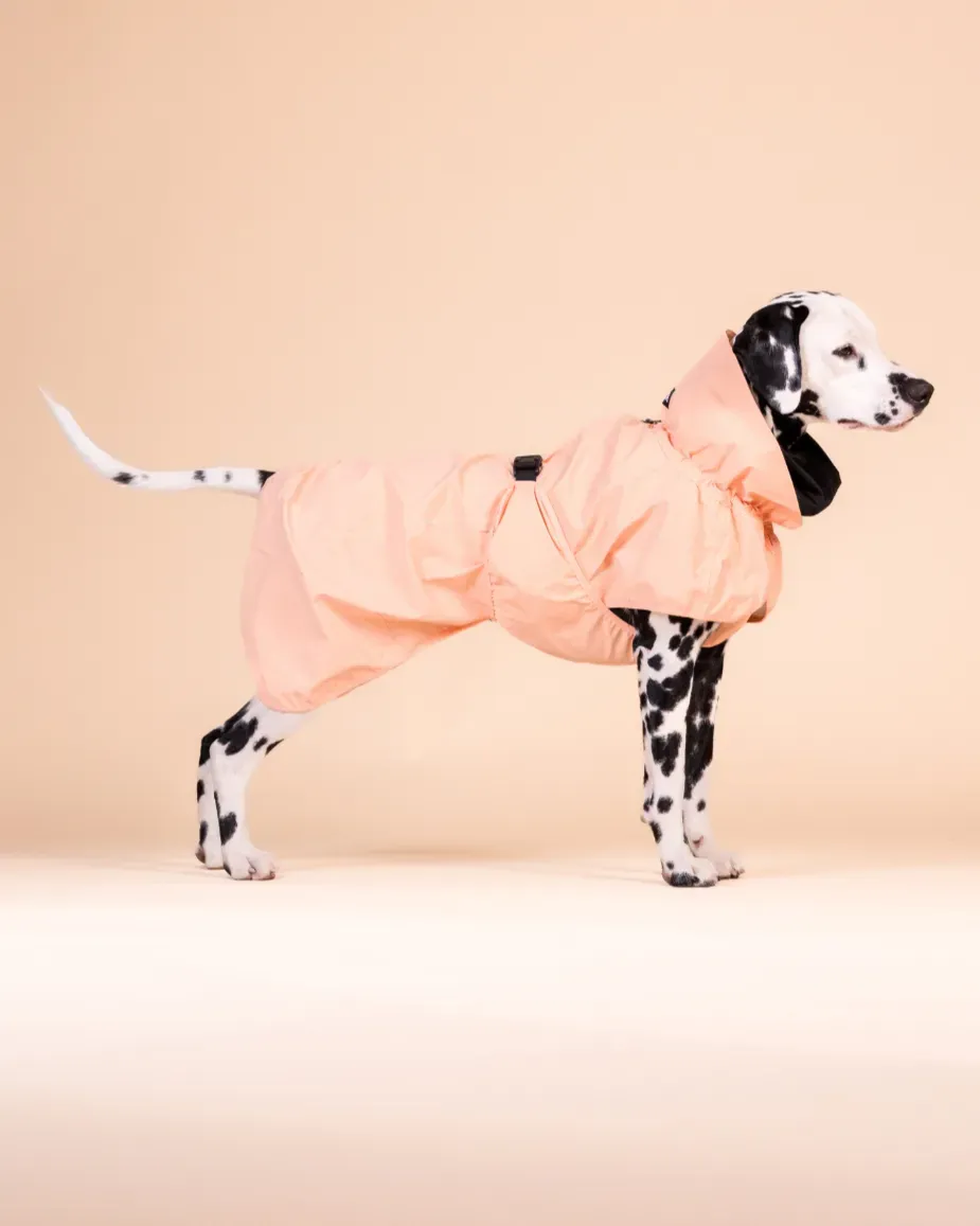 Paikka Reflective Shell Jacket regnjakke Peach reflekterende