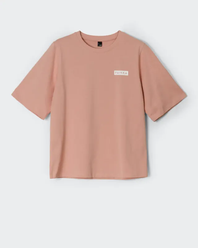 Paikka T-Shirt dame Mellow Rose bomuld