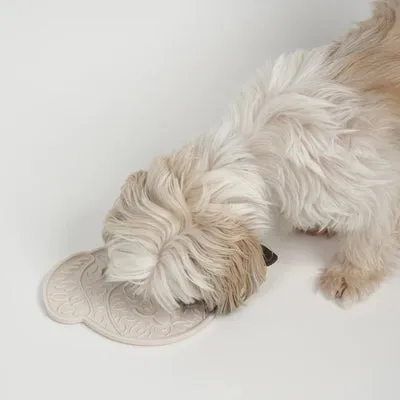Staey Licking Mat slikkemåtte Nature – med sugekopper