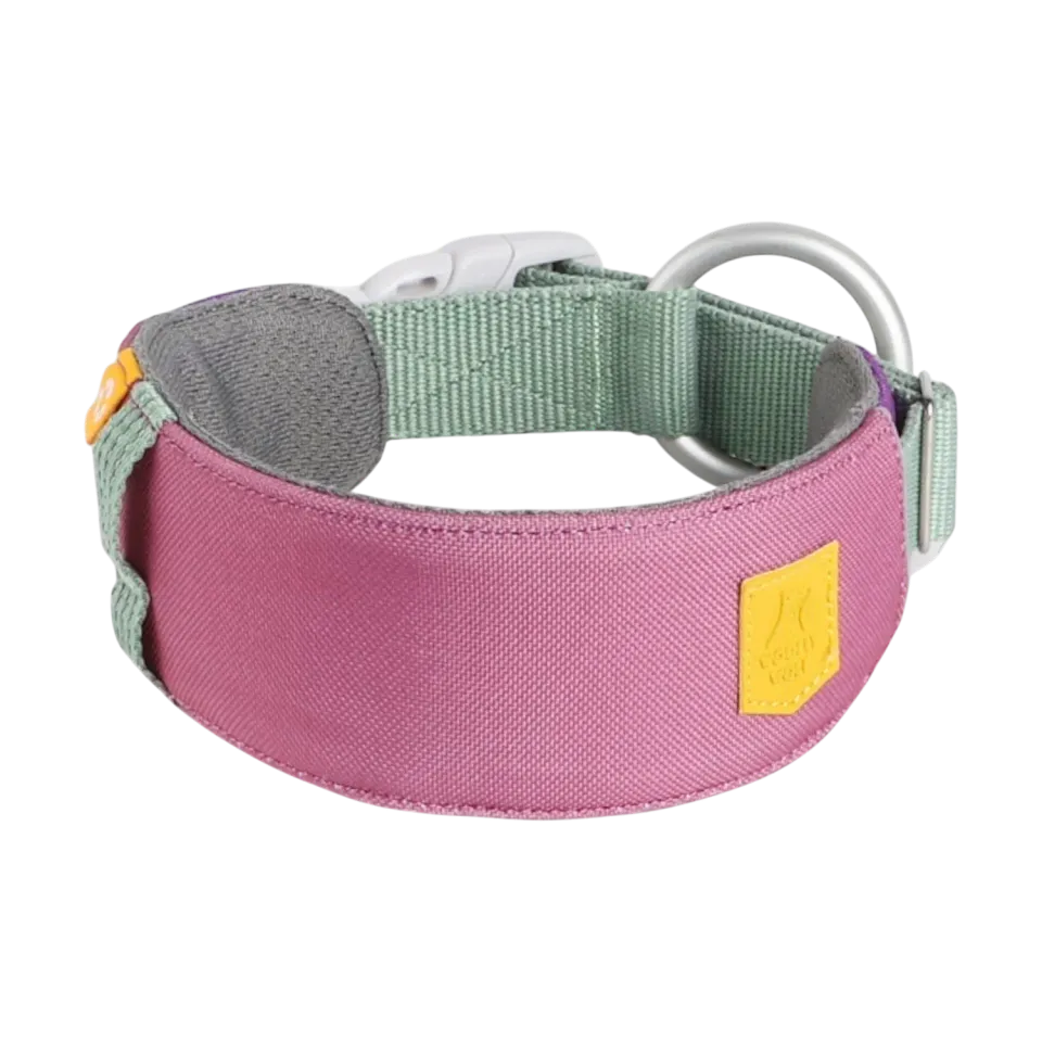 Woolly Wolf Alpha 360 hundehalsbånd mauve mix letvægt