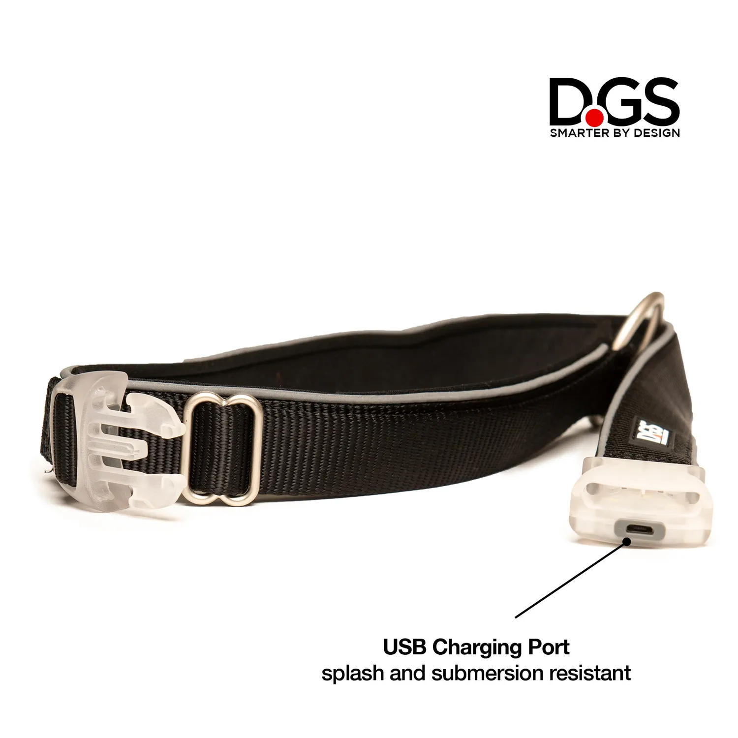 Dog Gone Smart Comet LED hundehalsbånd med lys