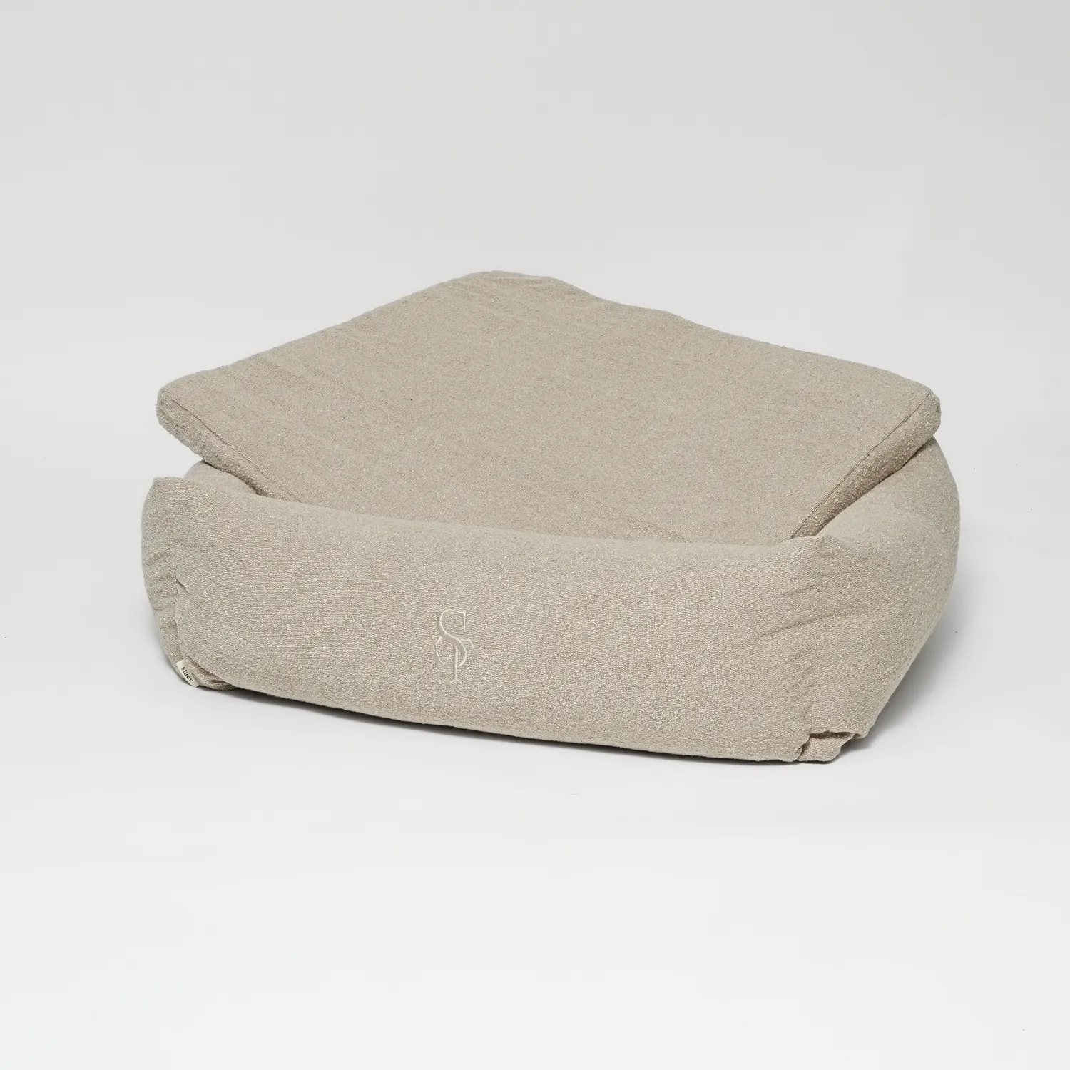 Staey Vera hundeseng Oat Bouclé 75x65
