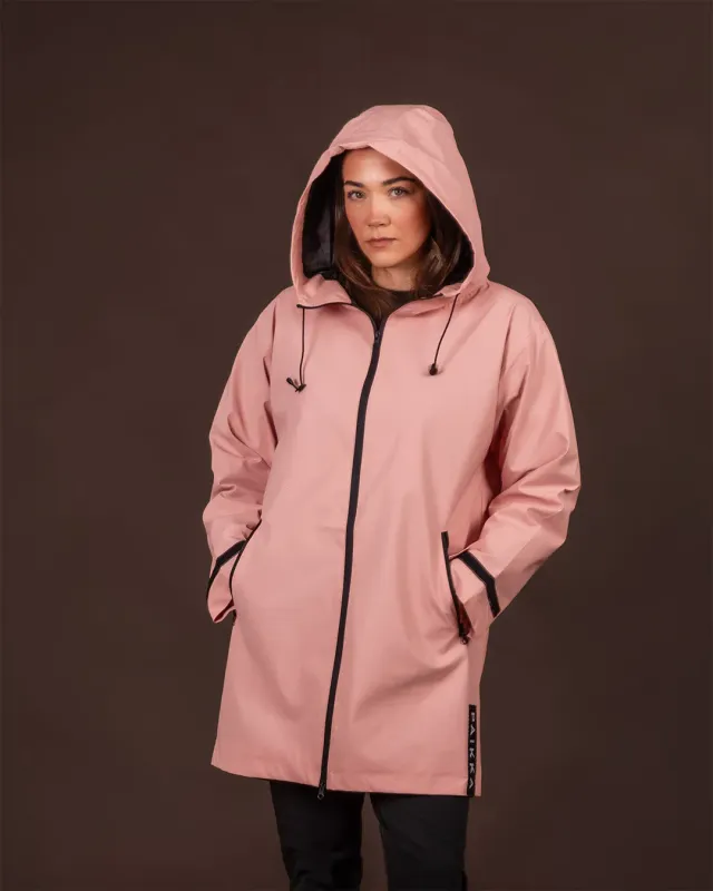 Paikka Visibility regnjakke dame rose let ripstop