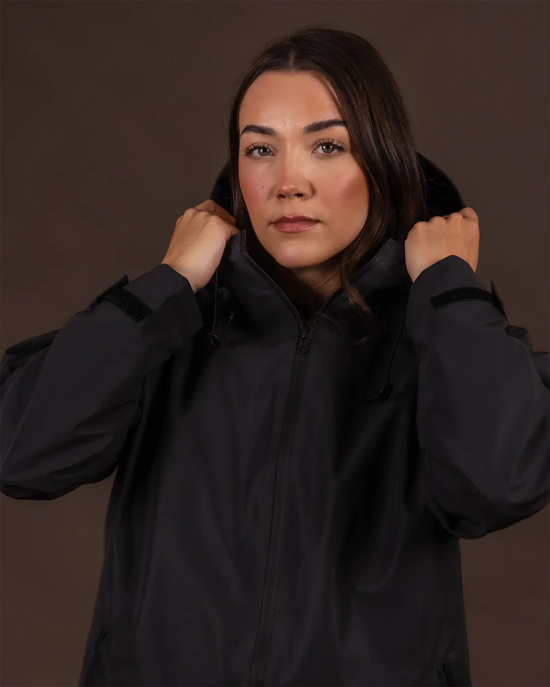 Paikka Visibility Raincoat regnjakke Dark dame reflekterende