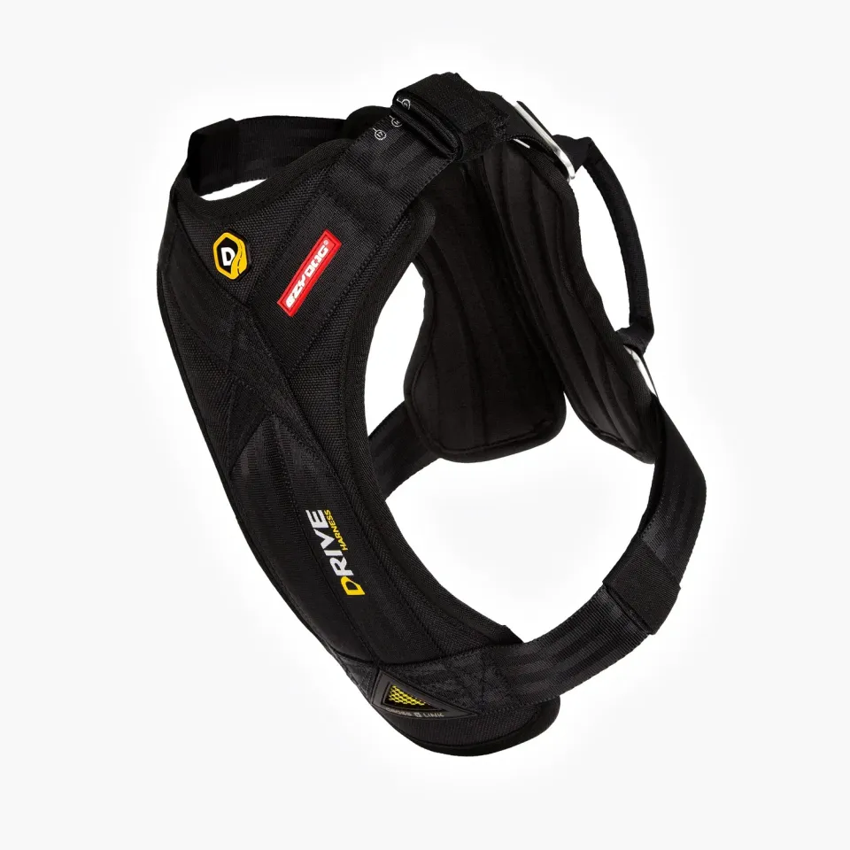 EzyDog Drive bilsele sort med selestropper