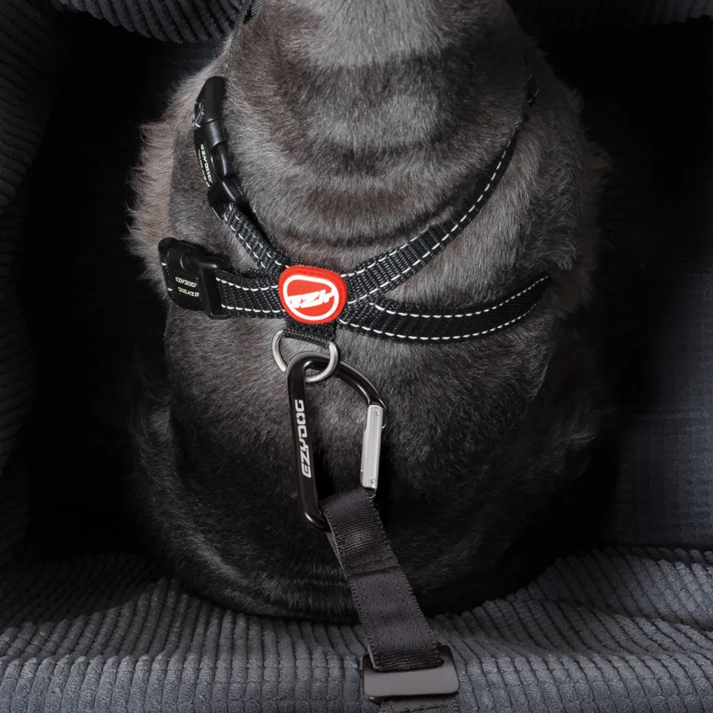 EzyDog Drive Booster autostol til hund charcoal op til 15 kg