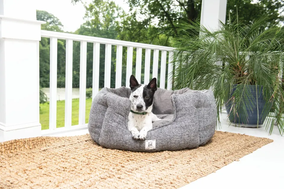 Dog Gone Smart Chill Kuzzi Round Bed hundeseng beroligende