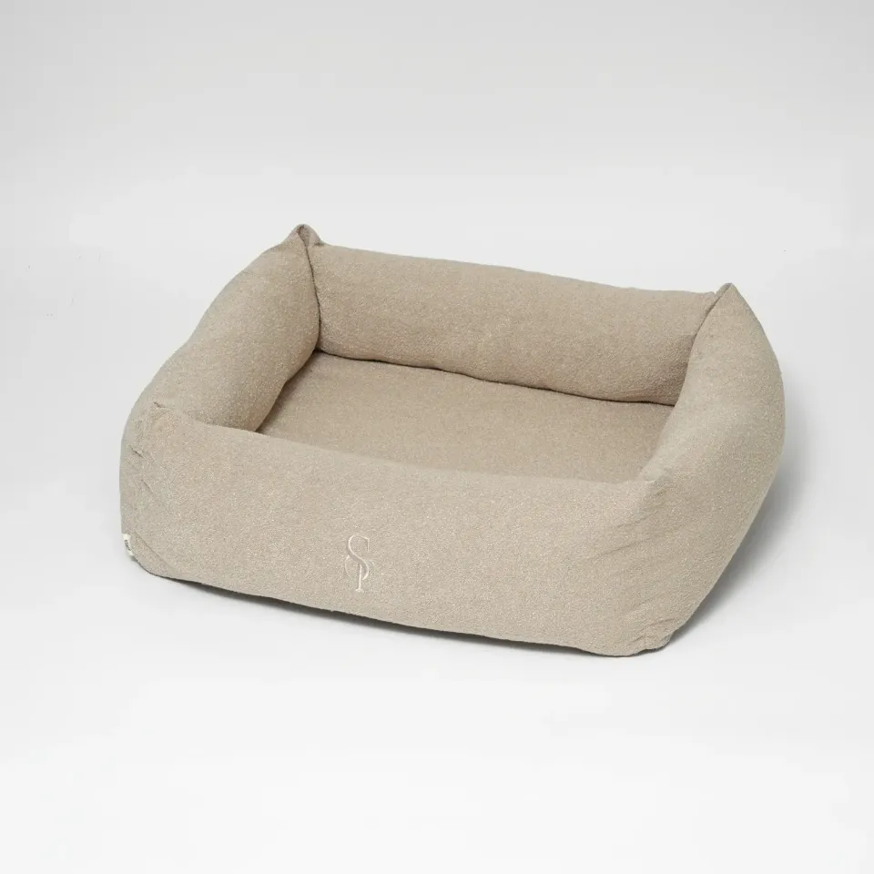 Staey Vera hundeseng Oat Bouclé 75x65