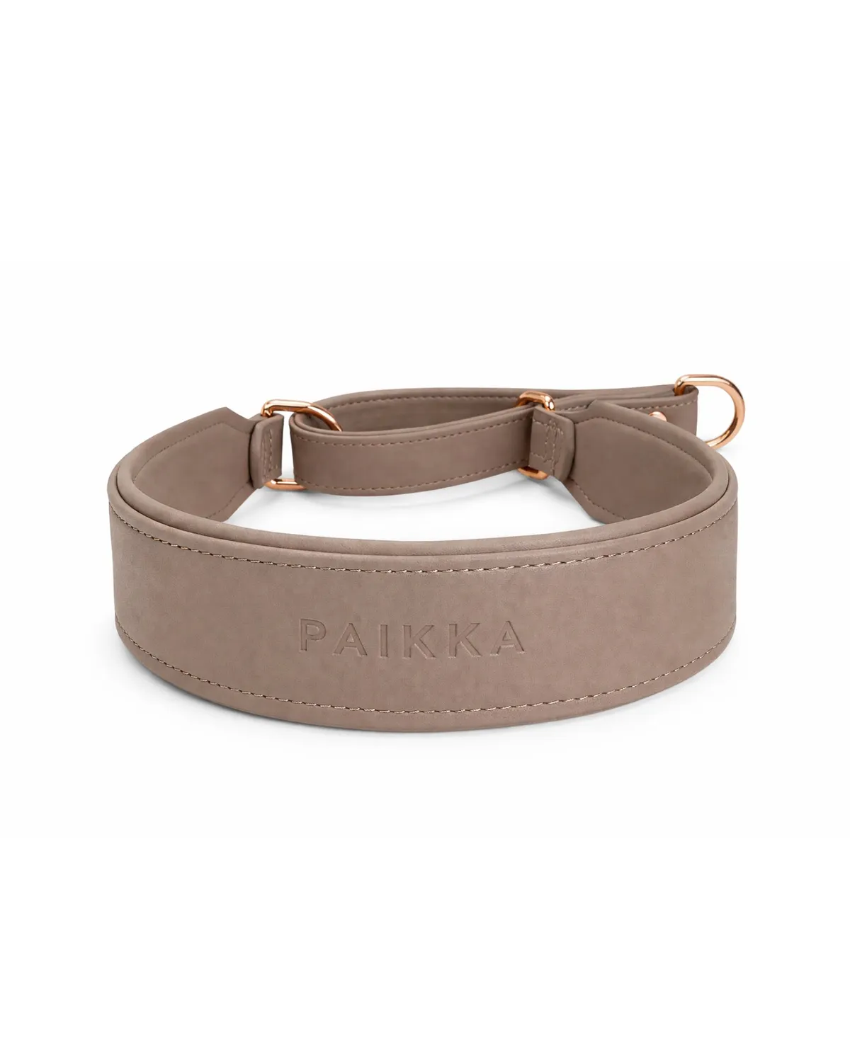 Paikka Lignify Martingale halsbånd taupe S 35 cm