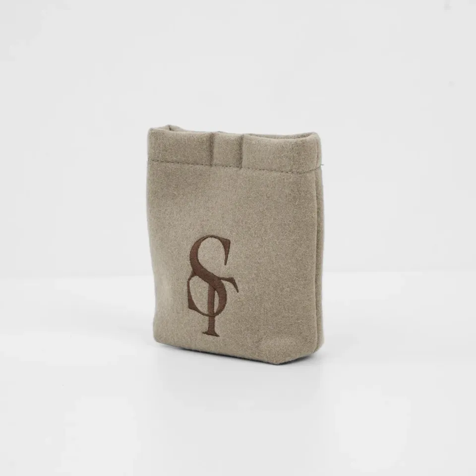 Staey Elma godbidstaske sand med poseholder