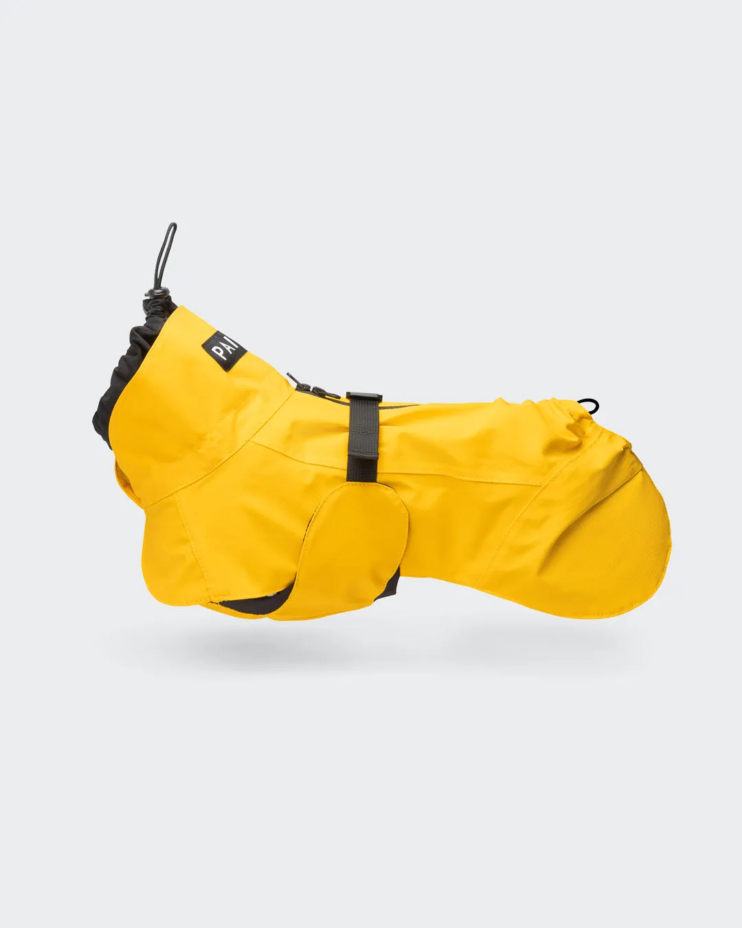 Paikka Visibility Raincoat hunderegnjakke gul reflekterende