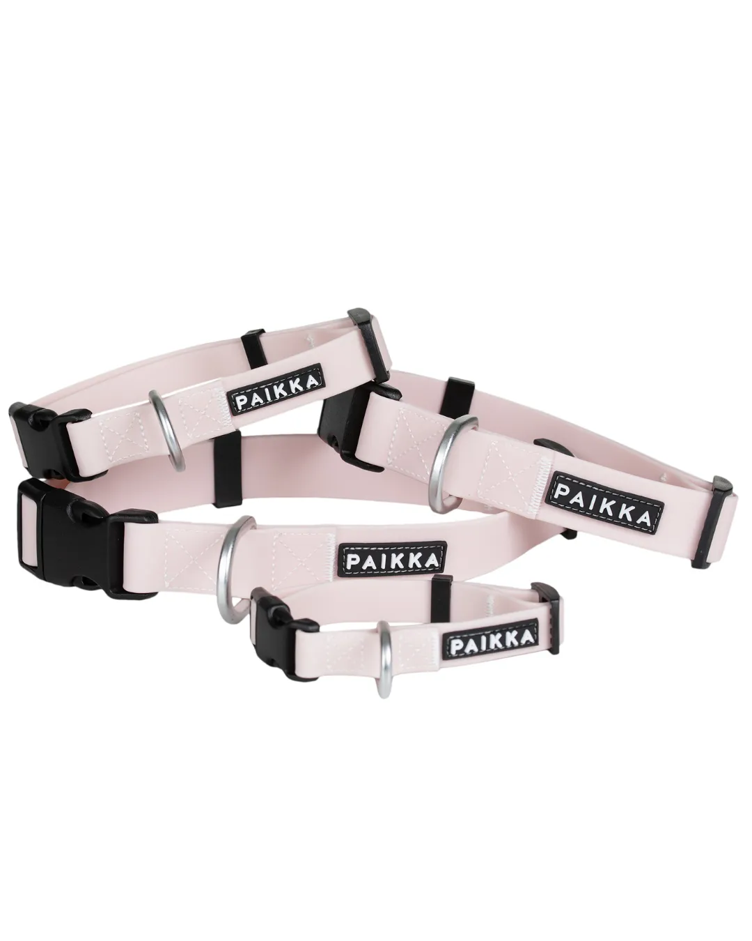Paikka Glow Collar hundehalsbånd rosa med lys