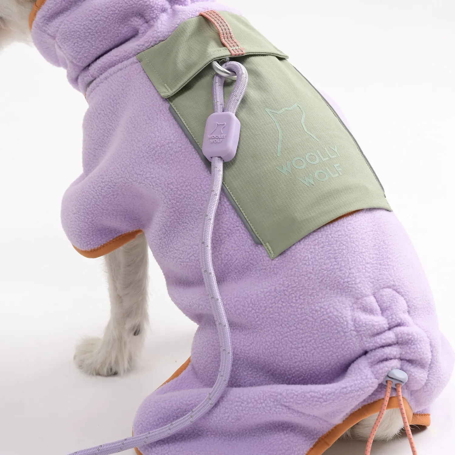 Woolly Wolf Alpha 360 hundetrøje lavender mix