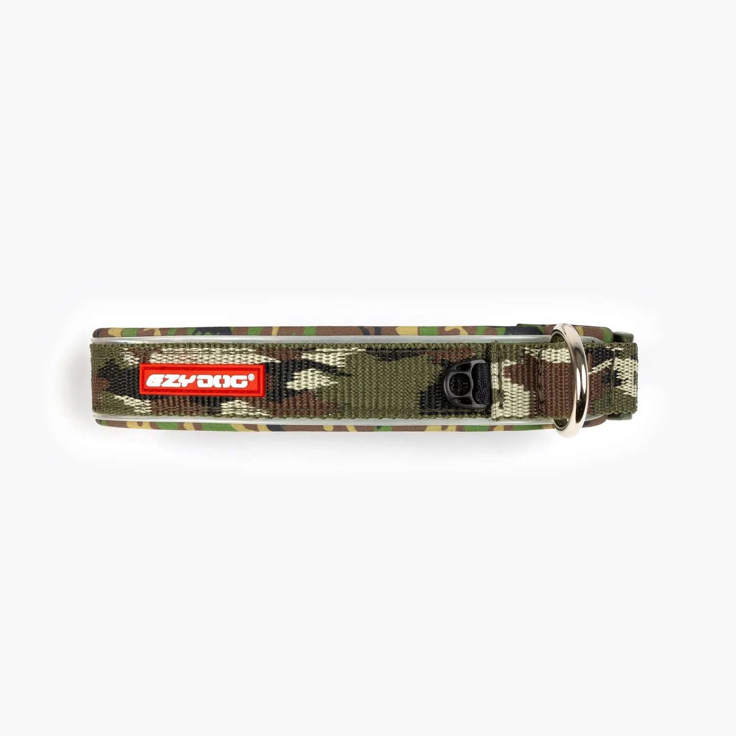 EzyDog Neo Classic halsbånd camo grøn M