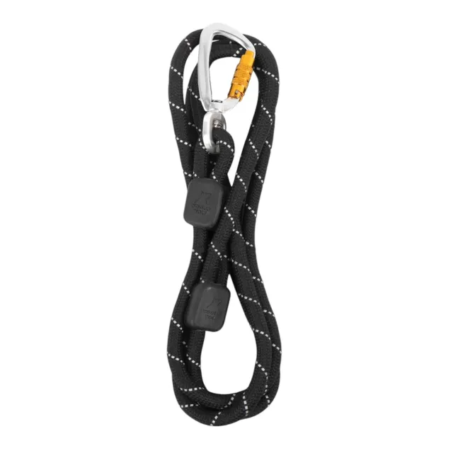 Woolly Wolf Rope Leash hundesnor sort 180 cm