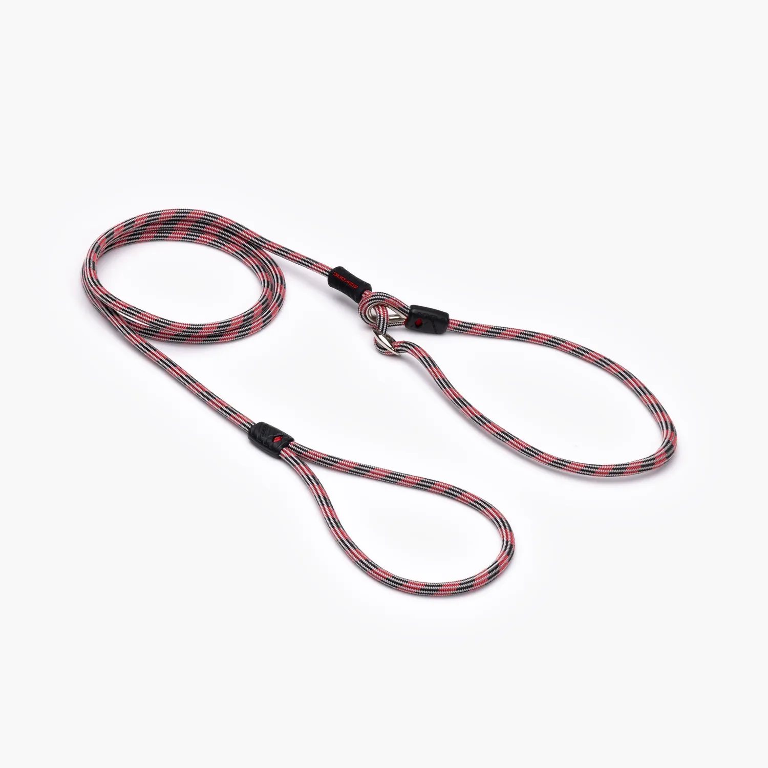 EzyDog Luca Leash Lite rebline sort 170 cm træning