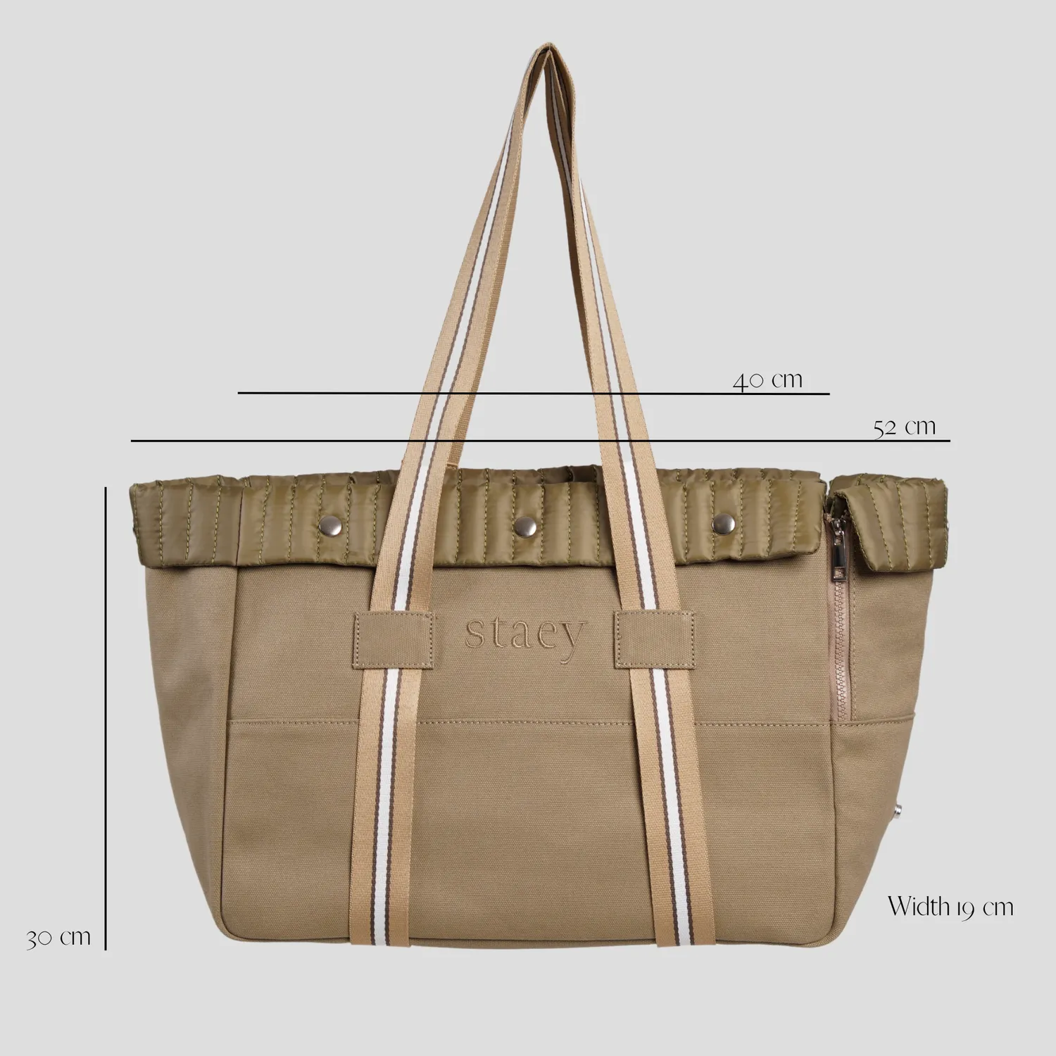 Staey Lily hundebæretaske Taupe 7 kg