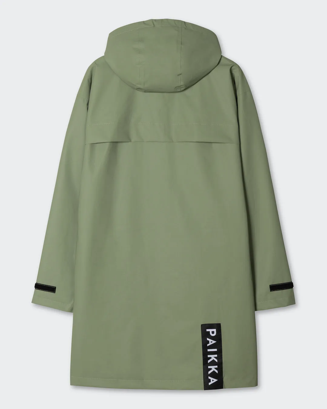 Paikka Sade regnjakke oliven unisex reflekterende
