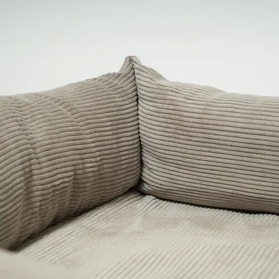 Staey Vera hundeseng Dune Corduroy memory foam 75x65