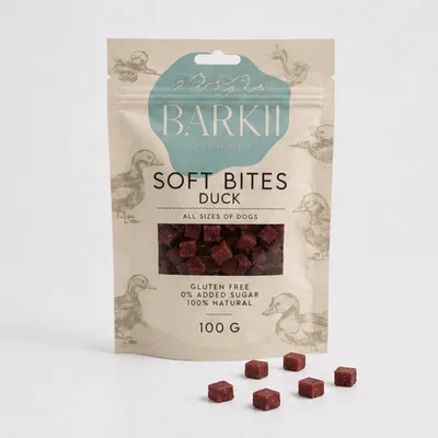 Barkii Training Treats træningsgodbidder 4x100 g kornfri