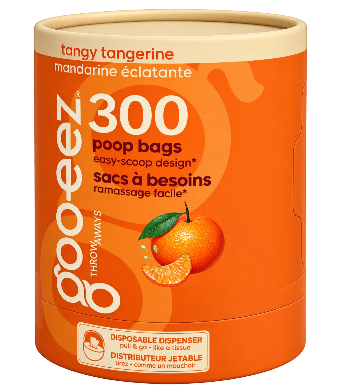 Goo-eez Throwaways hundeposer 300 stk løse