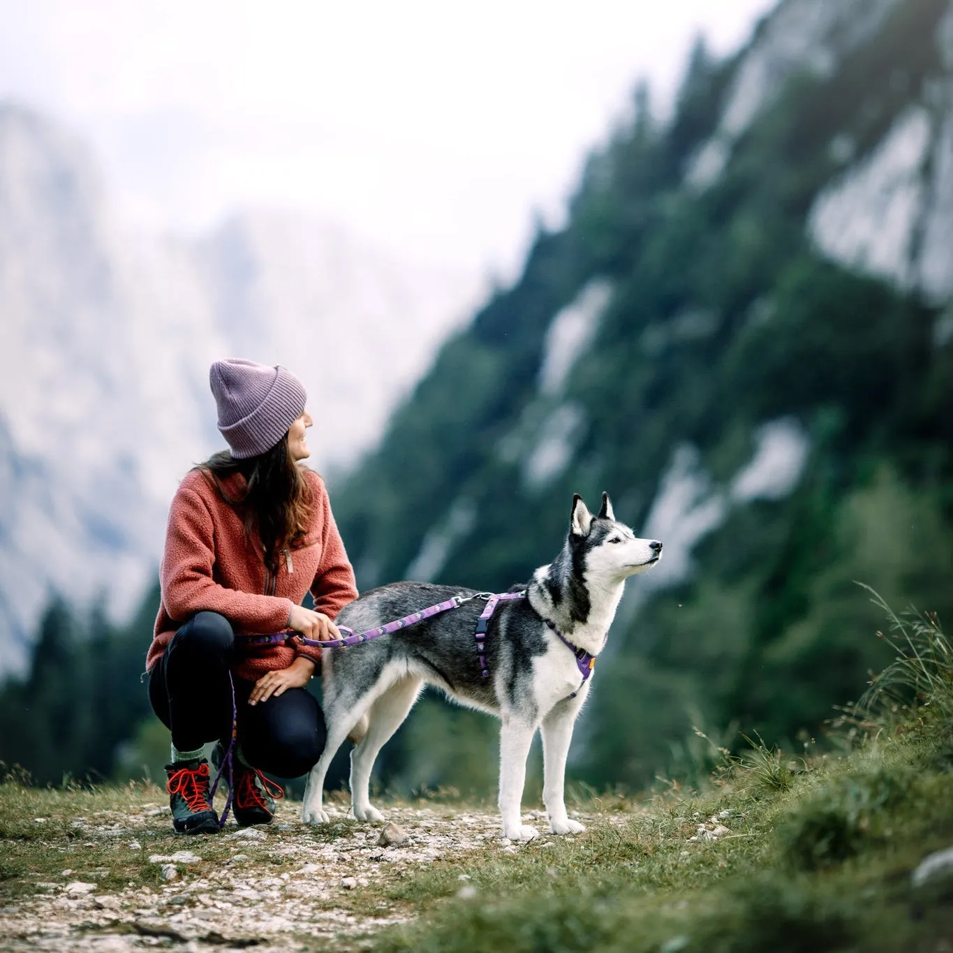 Woolly Wolf Northern Lights hundesnor 150 cm genanvendt