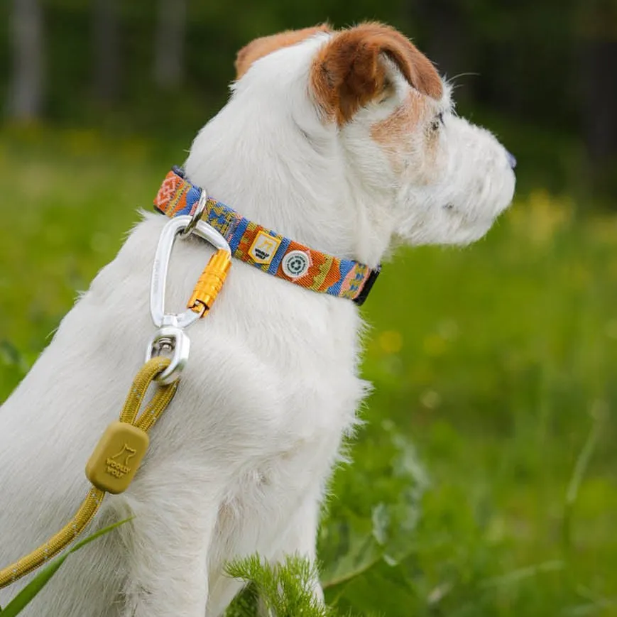 Woolly Wolf Rope Leash Thin hundesnor pistacie 8 mm