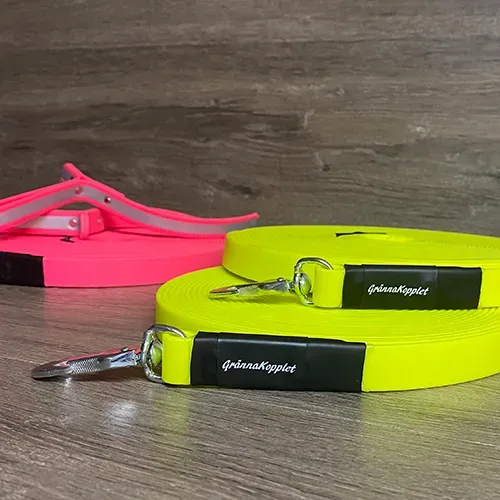 Grännakopplet Spårlina 10m sporline 19mm Biothane