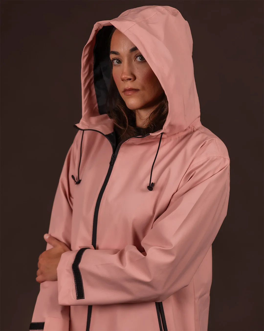 Paikka Visibility regnjakke dame rose let ripstop