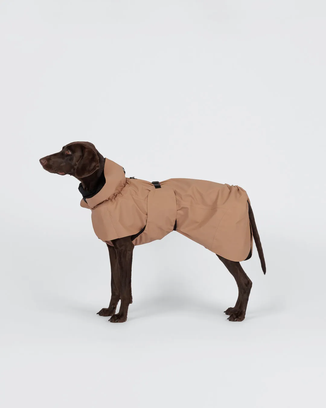 Paikka Visibility Raincoat regnjakke taupe vandtæt