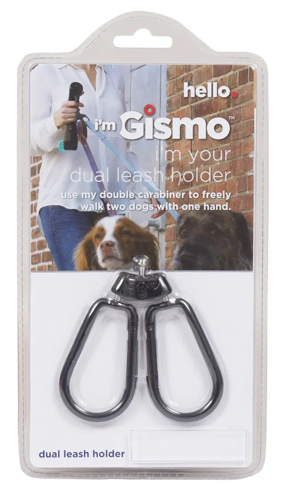 Dog Gone Smart Gismo Dual Leash karabin til 2 hunde