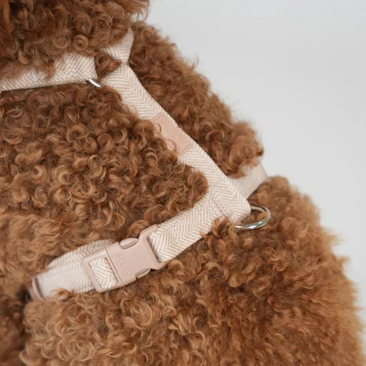 Staey Tara H-sele hundesele light rose letvægt