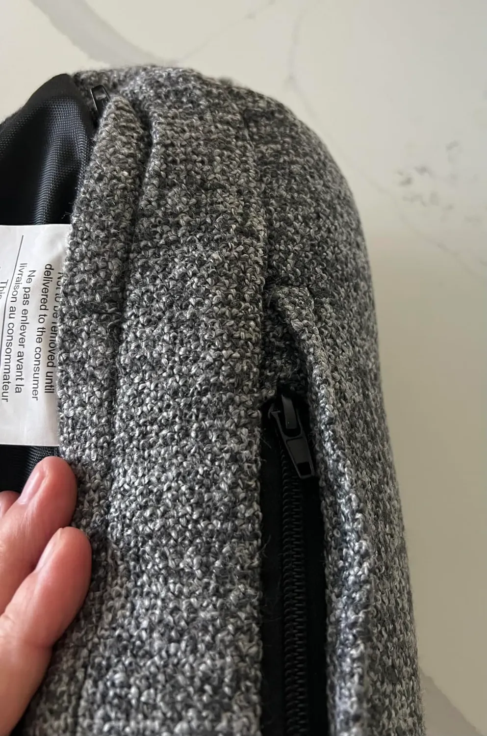 Chill Kuzzi Calming Nook hundeseng hule grå FIR