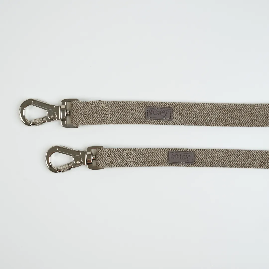 Staey Elma hundesnor mocca 152 cm rustfri