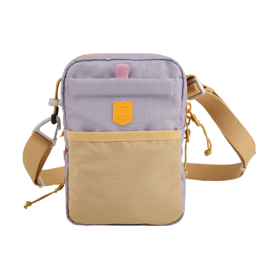 Woolly Wolf Hydration skuldertaske lavender vandskål