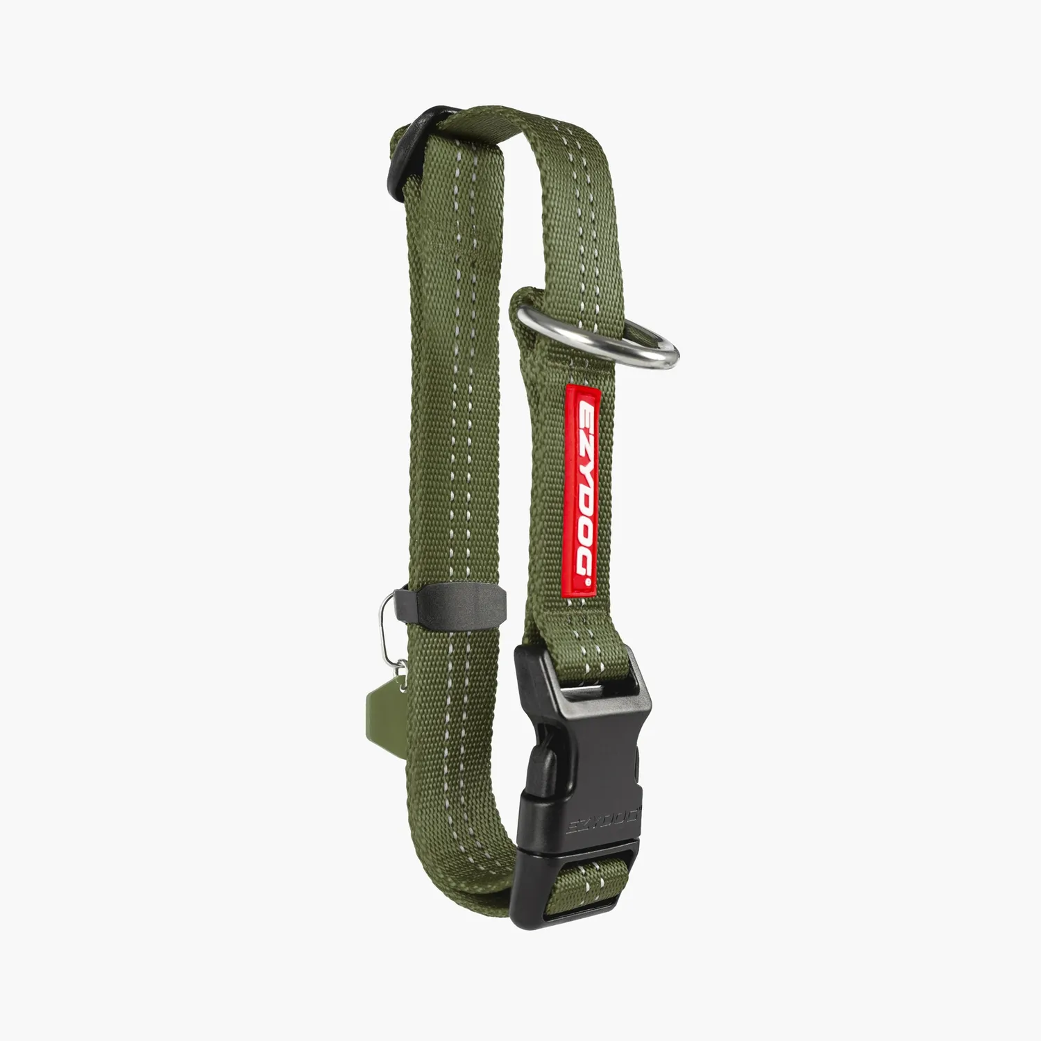 EzyDog Essential justerbart halsbånd til hund blå M